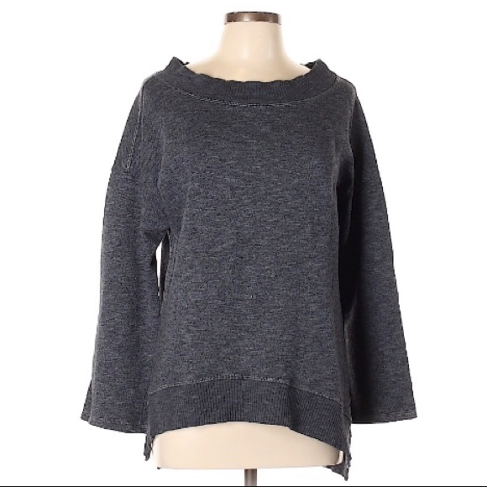 Y2K Hard Tail blue preshrunk sweatshirt- Small